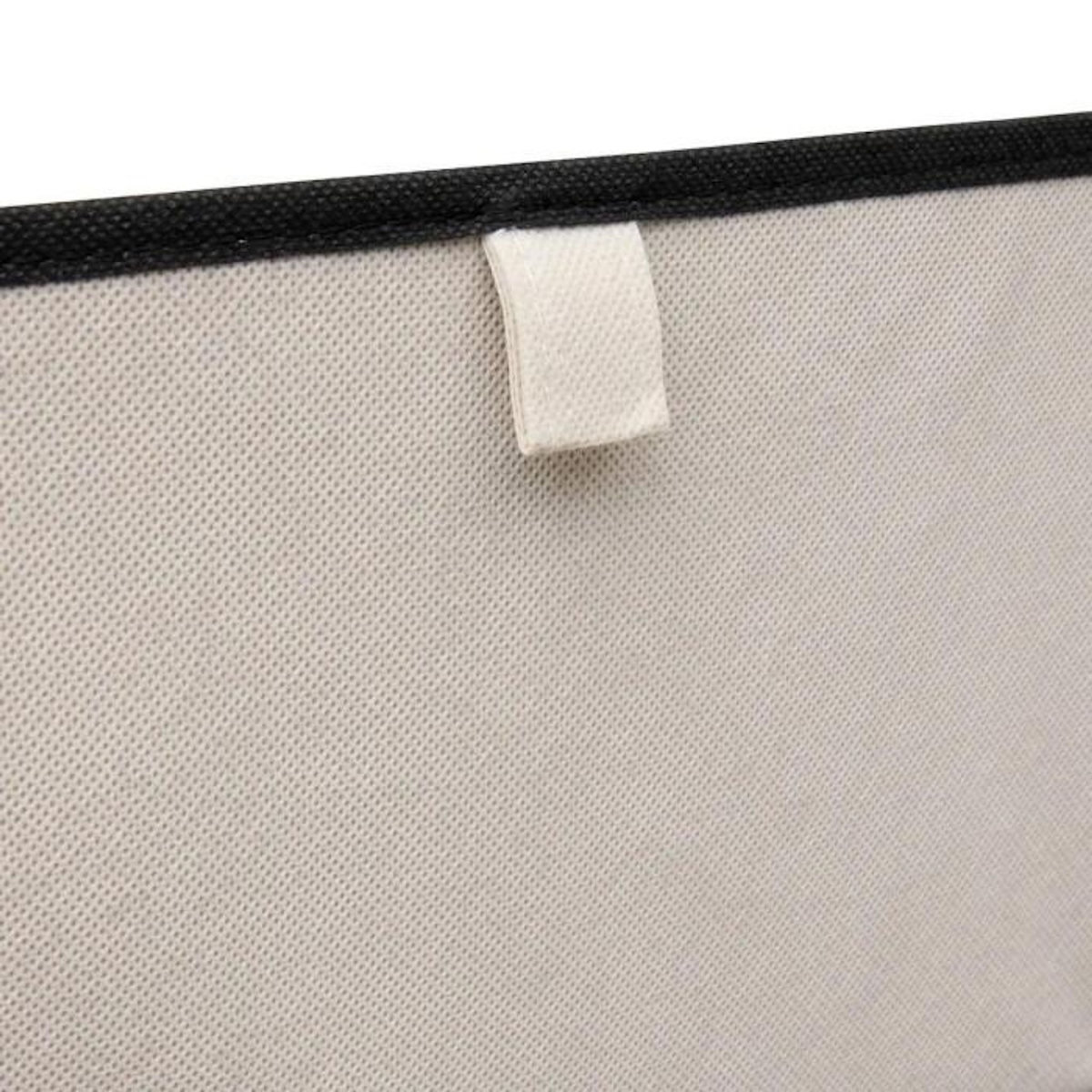 FIVE Panier à Linge en Tissu  Bicolore  45L Beige