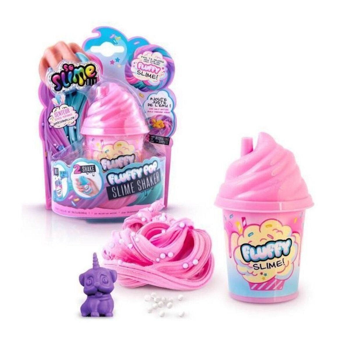 Canal Toys SO DIY So Slime Fluffy Slime Shaker couleur aleatoire