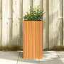 Voir la diapositive 3 : VIDAXL Jardiniere 45x45x90 cm bois massif d'acacia
