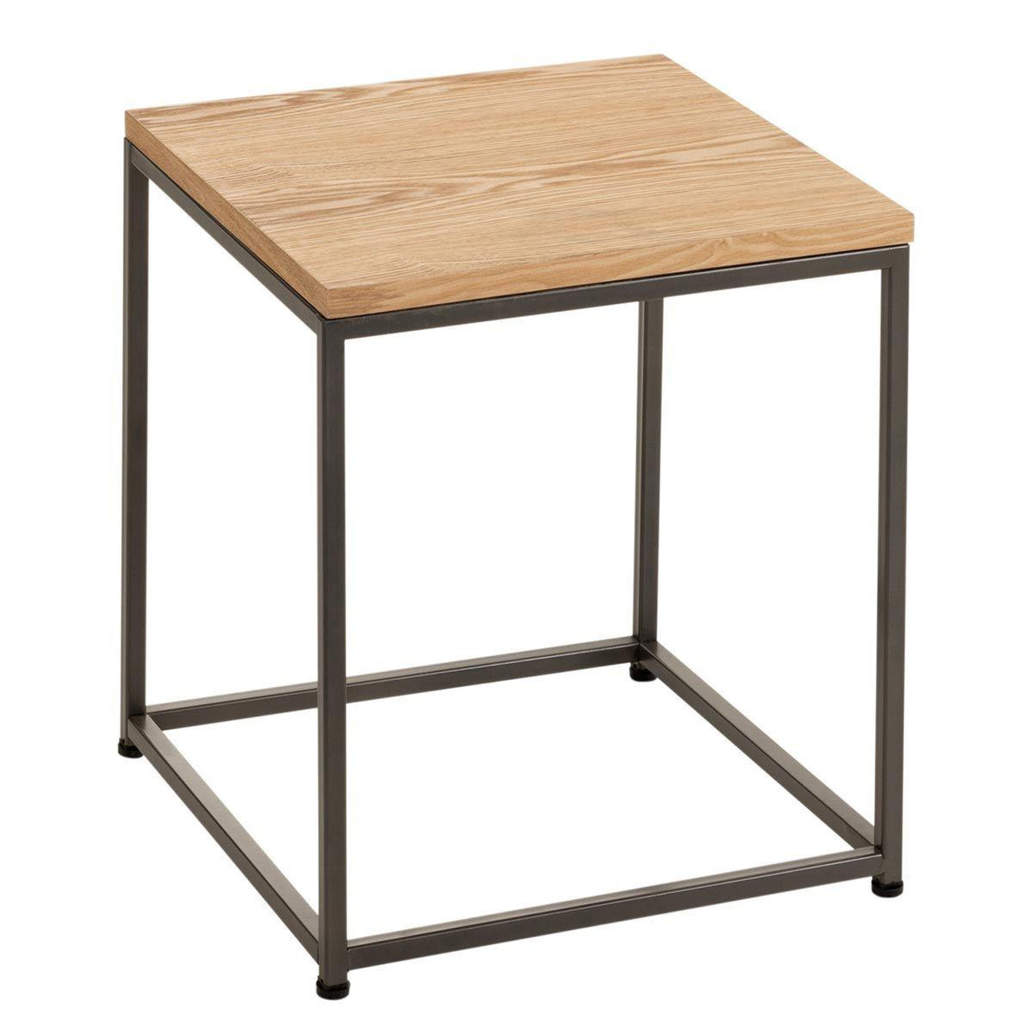 Voir la diapositive 1 : J-LINE Table d'appoint en bois  dresa  42cm naturel