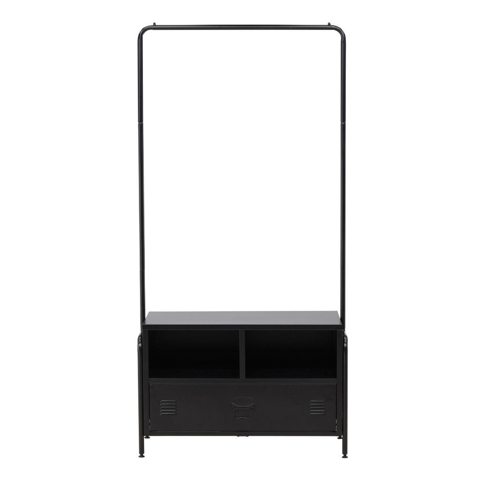 Paris Prix Portant à vêtement déco  quito  175cm noir