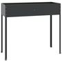 Voir la diapositive 2 : VIDAXL Jardiniere Anthracite 100,5x40,5x90 cm Acier galvanise