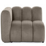 Voir la diapositive 1 : LISA DESIGN Debbie - module d'assise gauche en tissu texturé