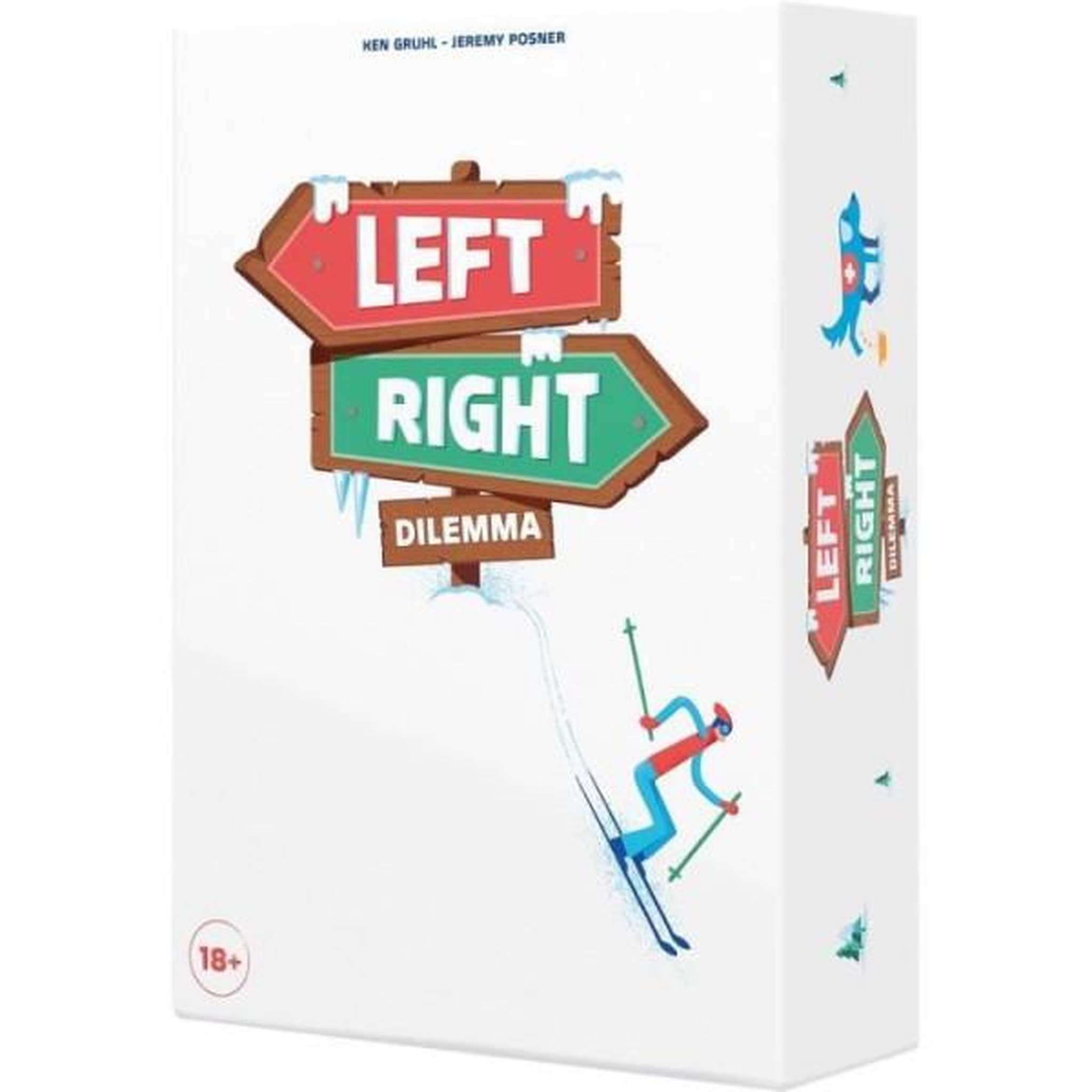 Voir la diapositive 2 : Asmodee Jeu d ambiance Asmodee Left Right Dilemma