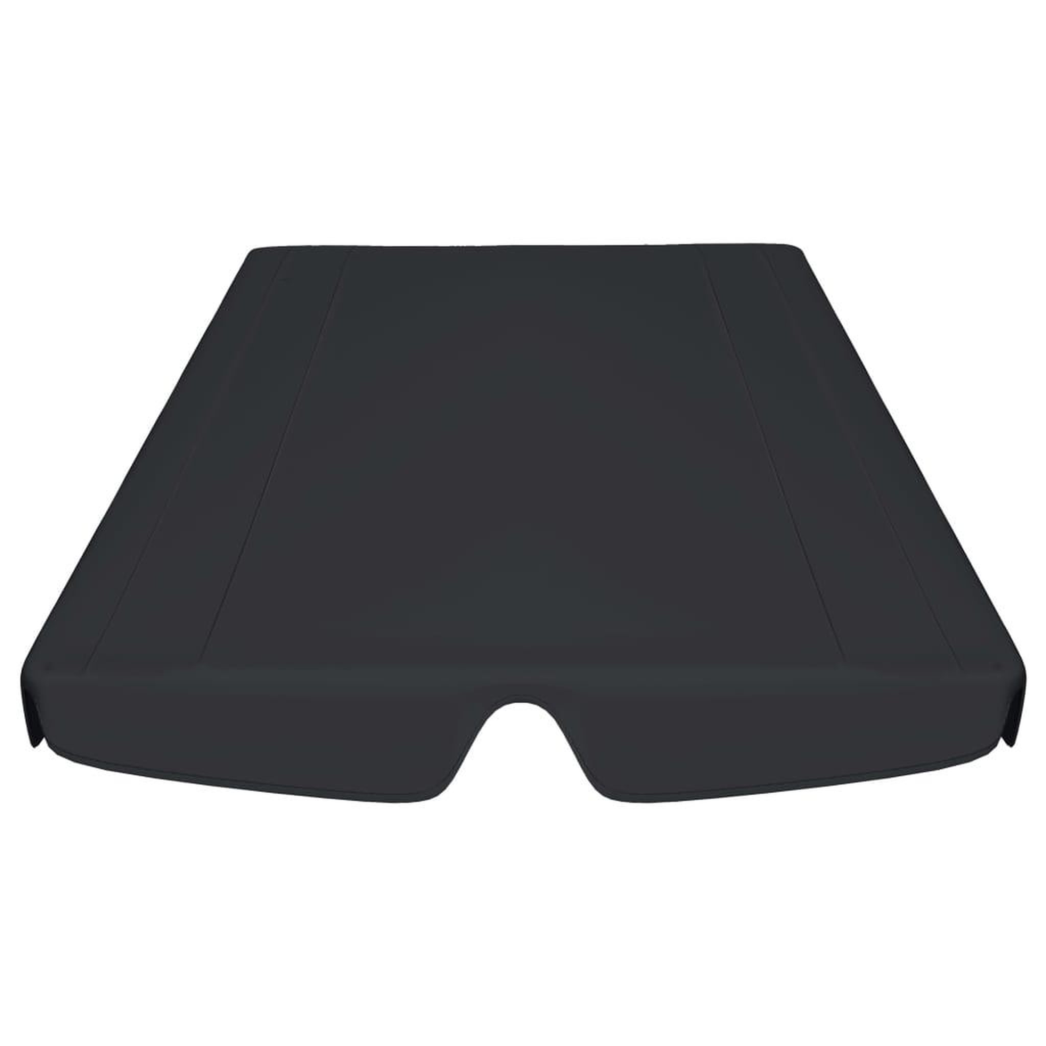 Voir la diapositive 4 : VIDAXL Toit de rechange de balançoire noir 150/130x105/70 cm