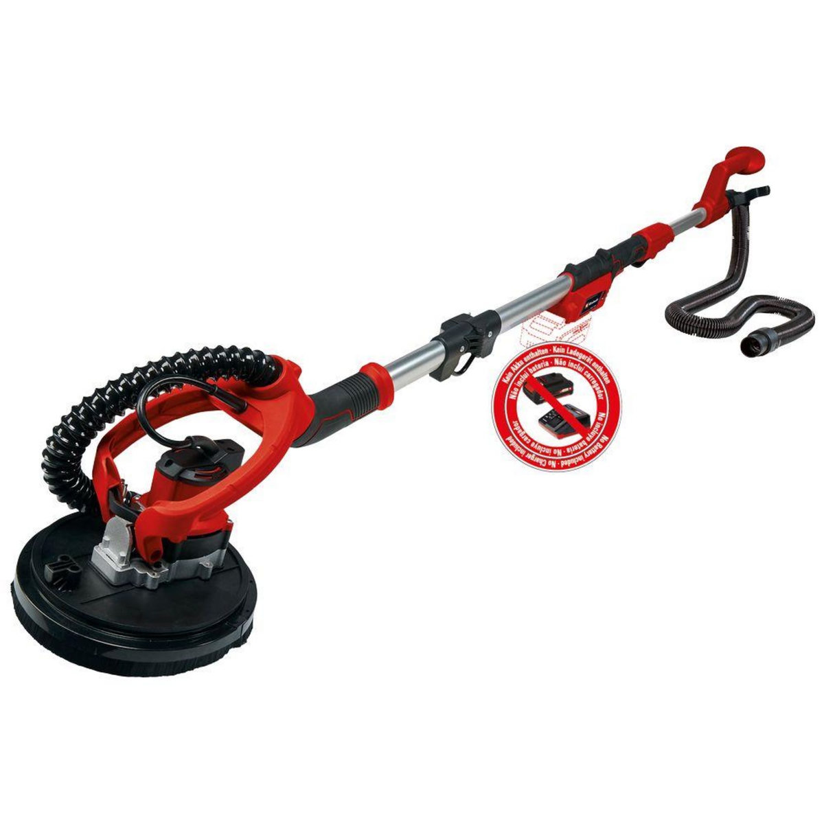 Einhell Ponceuse girafe sans fil TE-DW 18/225 Li BL - Longueur 1.65 m - sans batterie