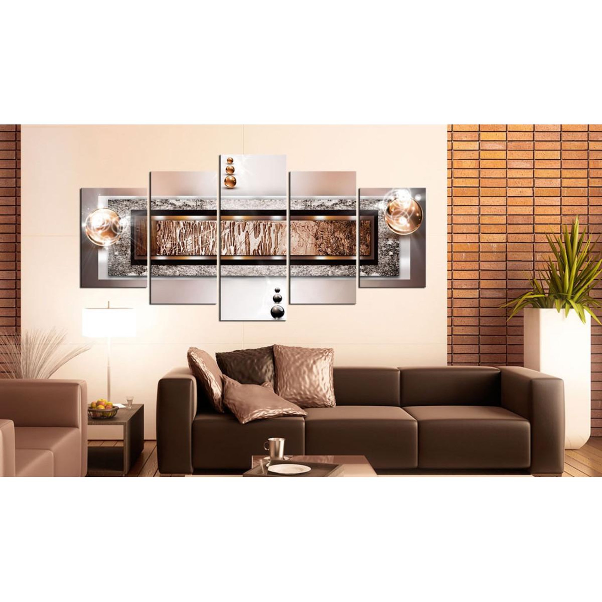 Voir la diapositive 2 : Paris Prix Tableau imprimé  cinnamon rock