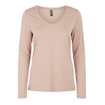 Pieces T Shirt  Femme Pieces Pckamala. Coloris disponibles : Rose