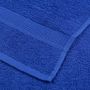 Voir la diapositive 6 : VIDAXL Serviettes de sauna 4 pcs bleu 80x200 cm 360 g m² 100% coton
