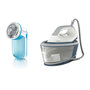 Voir la diapositive 1 : Philips Centrale Vapeur + Rase Peluche - PHILIPS BXA0019/00 - Compact - 6 bars - Effet Pressing 300g/min - Débit vapeur continu 110g/mi