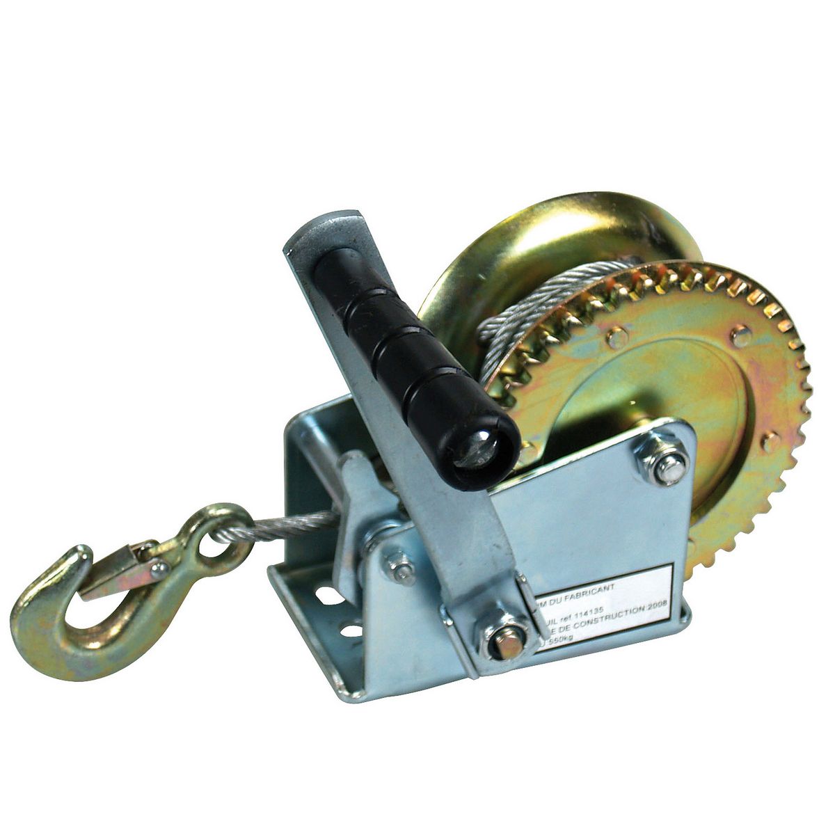 Autobest Treuil manuel à tambour 