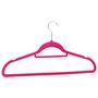 Voir la diapositive 5 : VIDAXL Cintres antiderapants 50 pcs Rose Velours