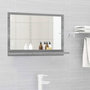 Voir la diapositive 1 : VIDAXL Miroir de bain Sonoma gris 60x10,5x37 cm Bois d ingénierie
