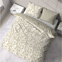 Voir la diapositive 2 : Parure housse de couette en coton motif feuillage WIM