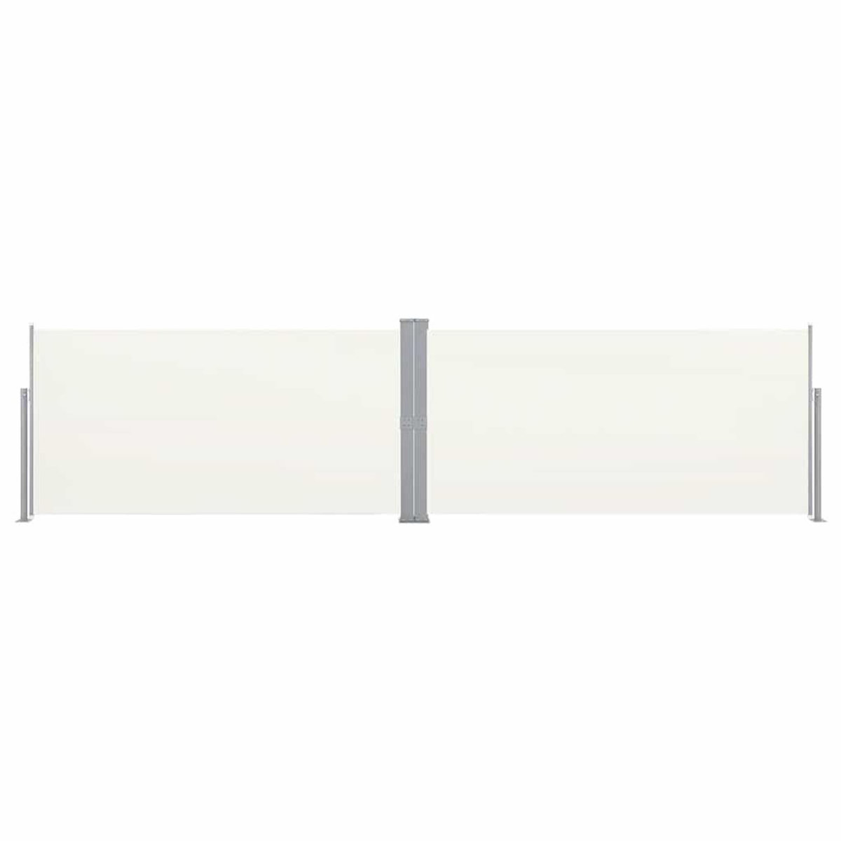 VIDAXL Auvent lateral retractable 160x600 cm Creme