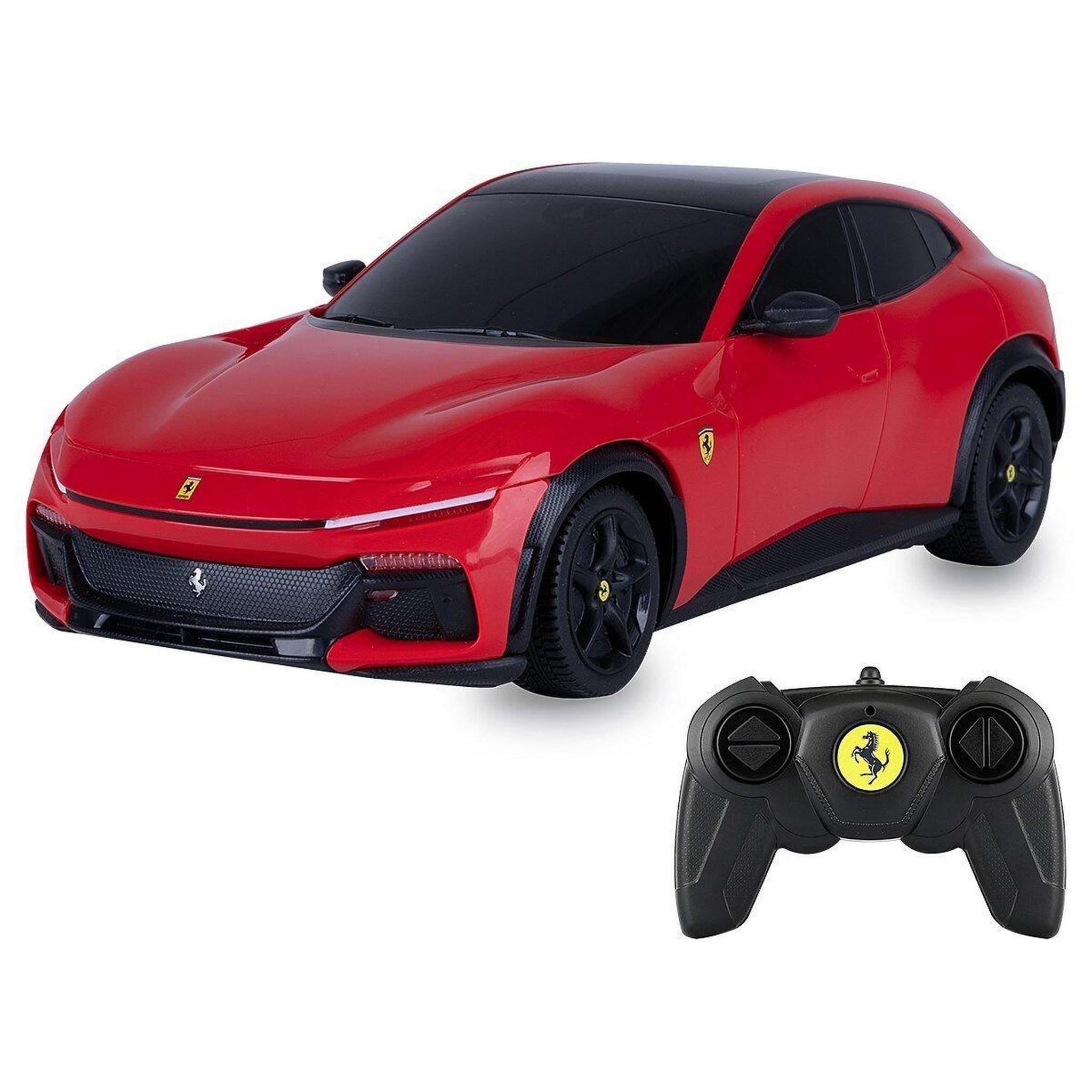 Voir la diapositive 4 : Jamara Voiture télécommandée ferrari purosangue 1:24 rouge 2,4ghz
