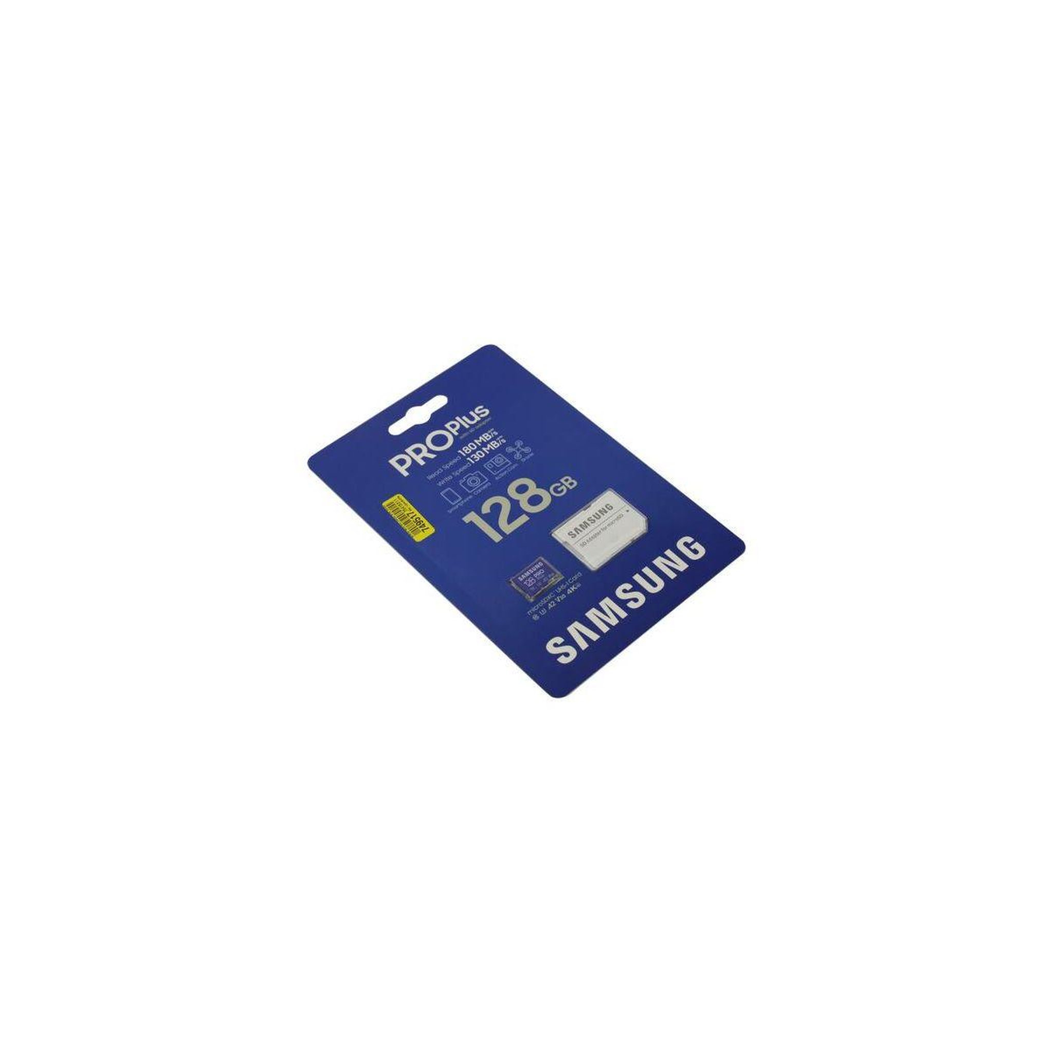 Voir la diapositive 4 : Samsung Carte Micro SD 128 Go Pro Plus avec adaptateur SD