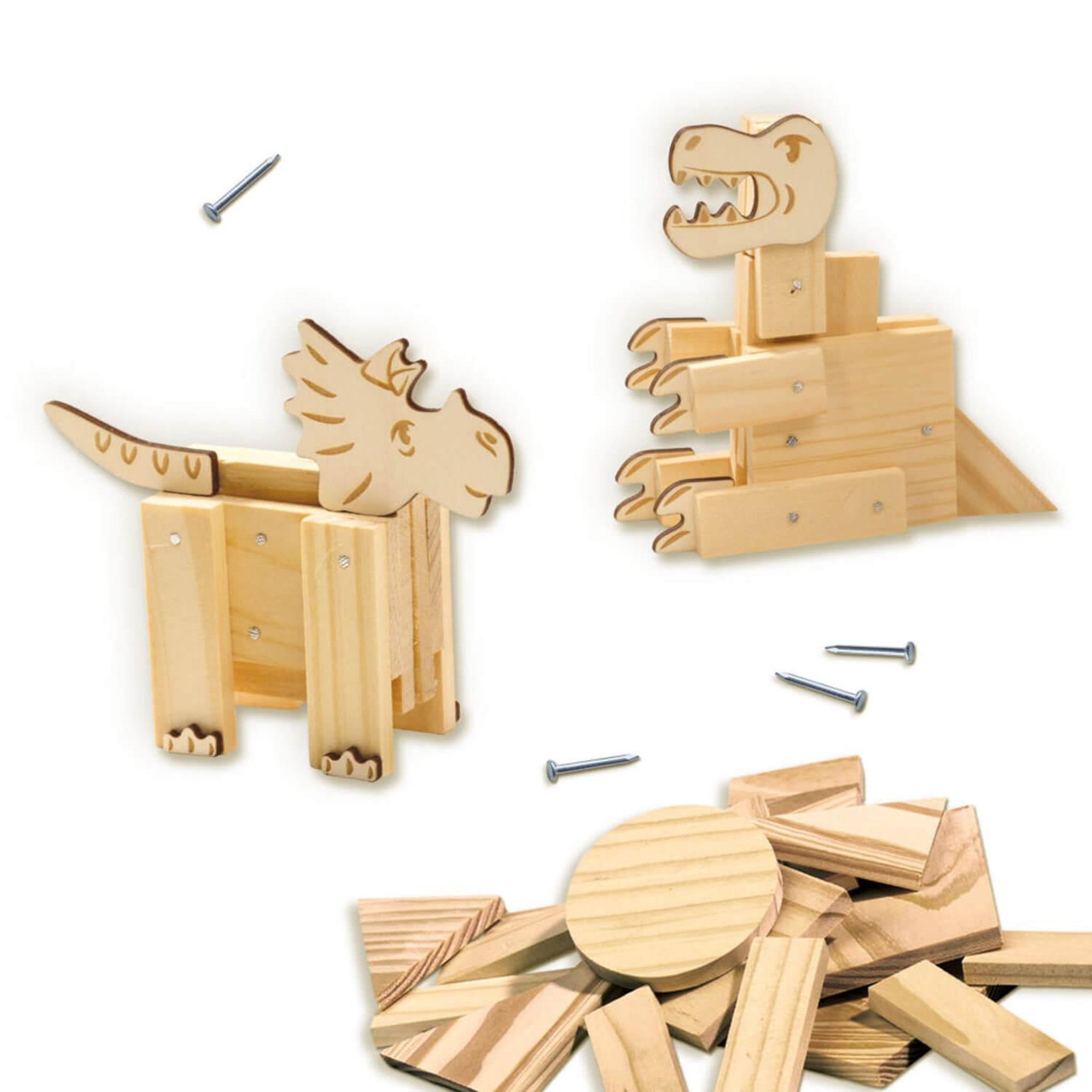 Voir la diapositive 4 : SES Creative Kit de menuiserie - Dinosaures