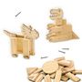 Voir la diapositive 4 : SES Creative Kit de menuiserie : Dinosaures