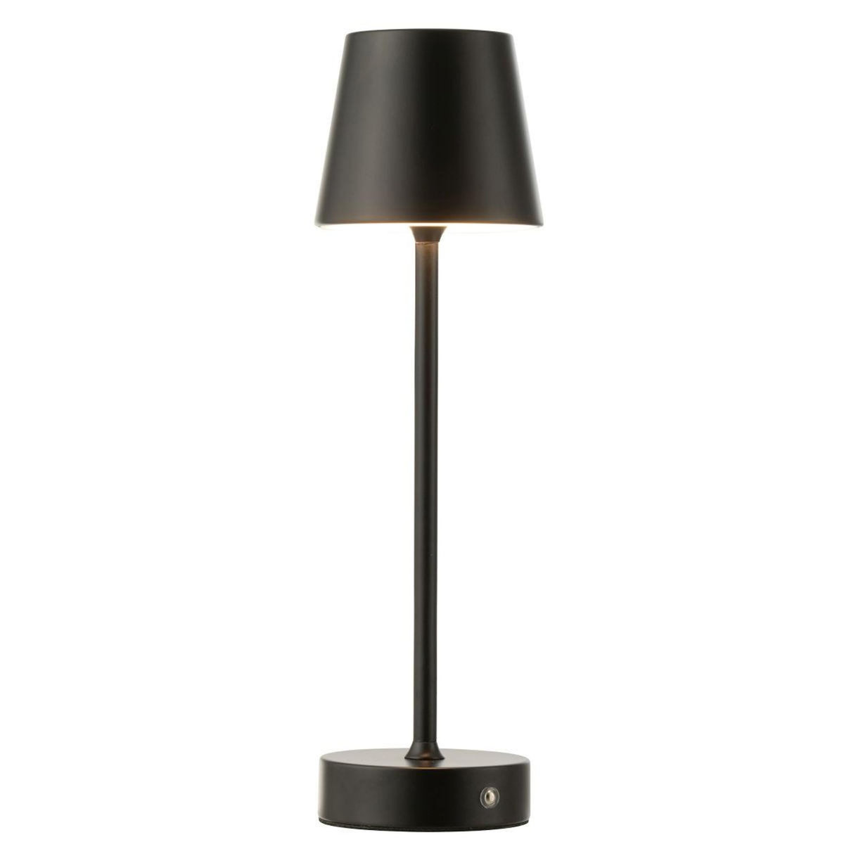 Paris Prix Lampe à Poser à LED  Goa  37cm Noir