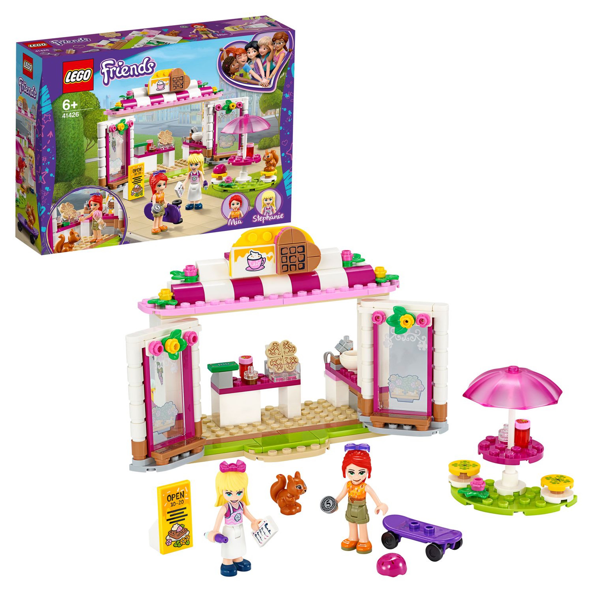 Voir la diapositive 4 : LEGO Friends 41426 - Le café du parc de Heartlake City