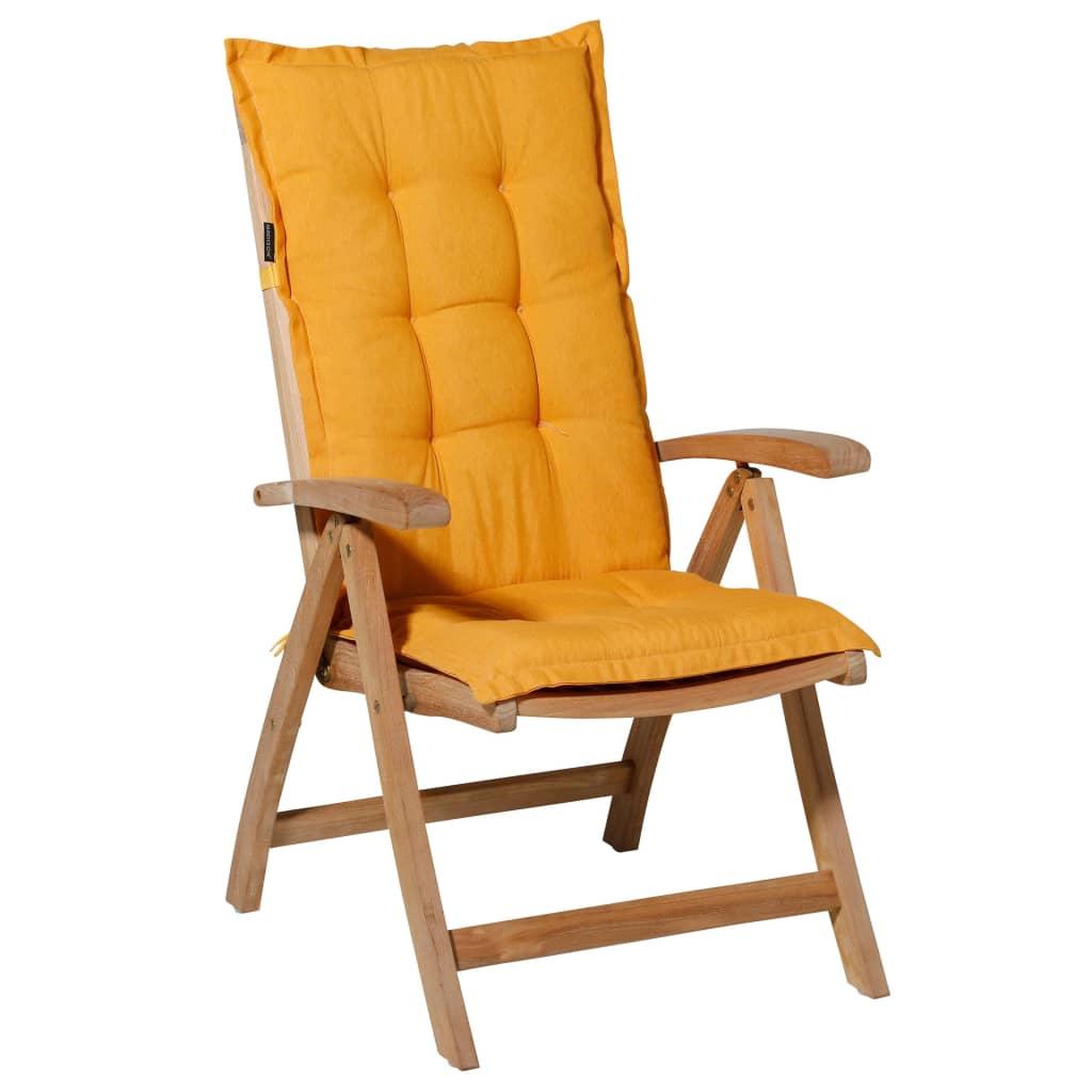 Voir la diapositive 1 : MADISON Madison Coussin de chaise a dossier haut Panama 123x50 cm Lueur doree