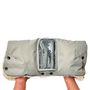 Voir la diapositive 4 : Paris Prix Protège-Mains pour Poussette  Bébé  47cm Gris