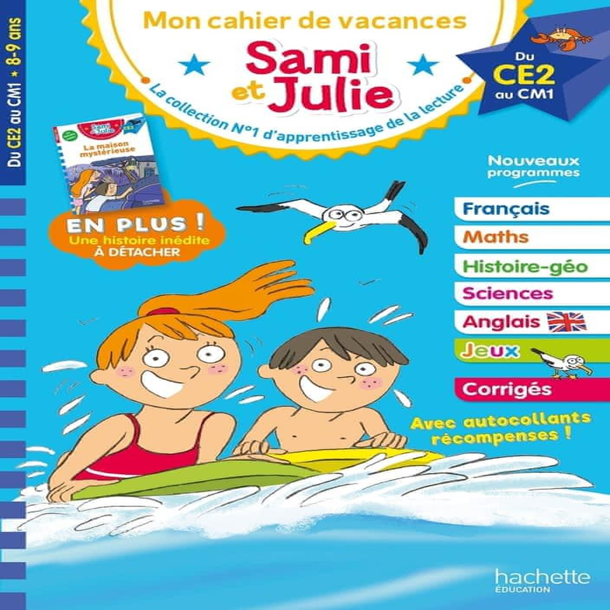 MON CAHIER DE VACANCES SAMI ET JULIE. DU CE2 AU CM1. AVEC UNE HISTOIRE INEDITE A DETACHER, EDITION 2026, Neumayer Stéphanie