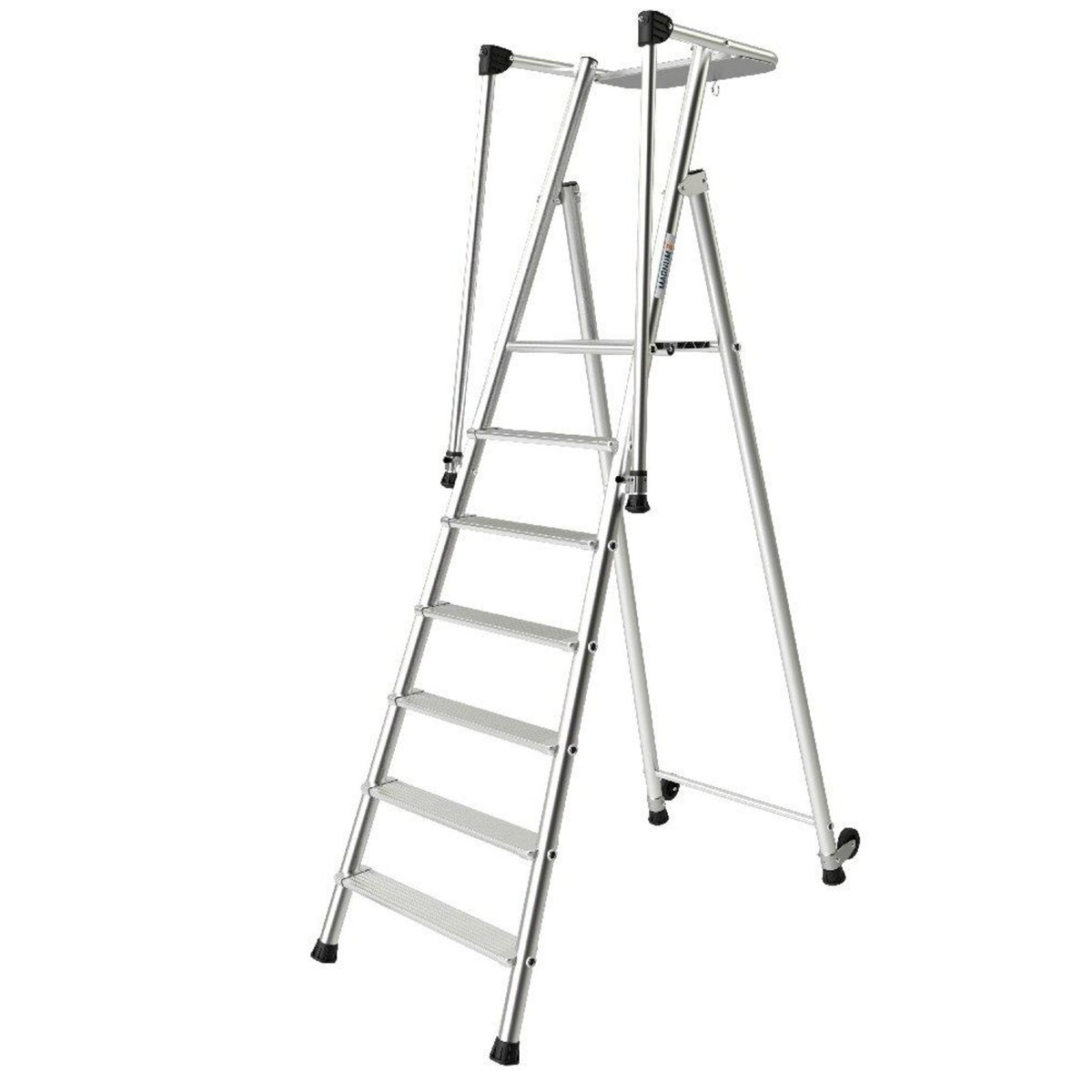 TUBESCA Marchepied MAGNUM 3 - 7 marches - Hauteur de travail 3,66m