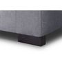 Voir la diapositive 8 : Canapé convertible système couchage express matelas 140x190 17cm 3 places en tissu DYLAN 