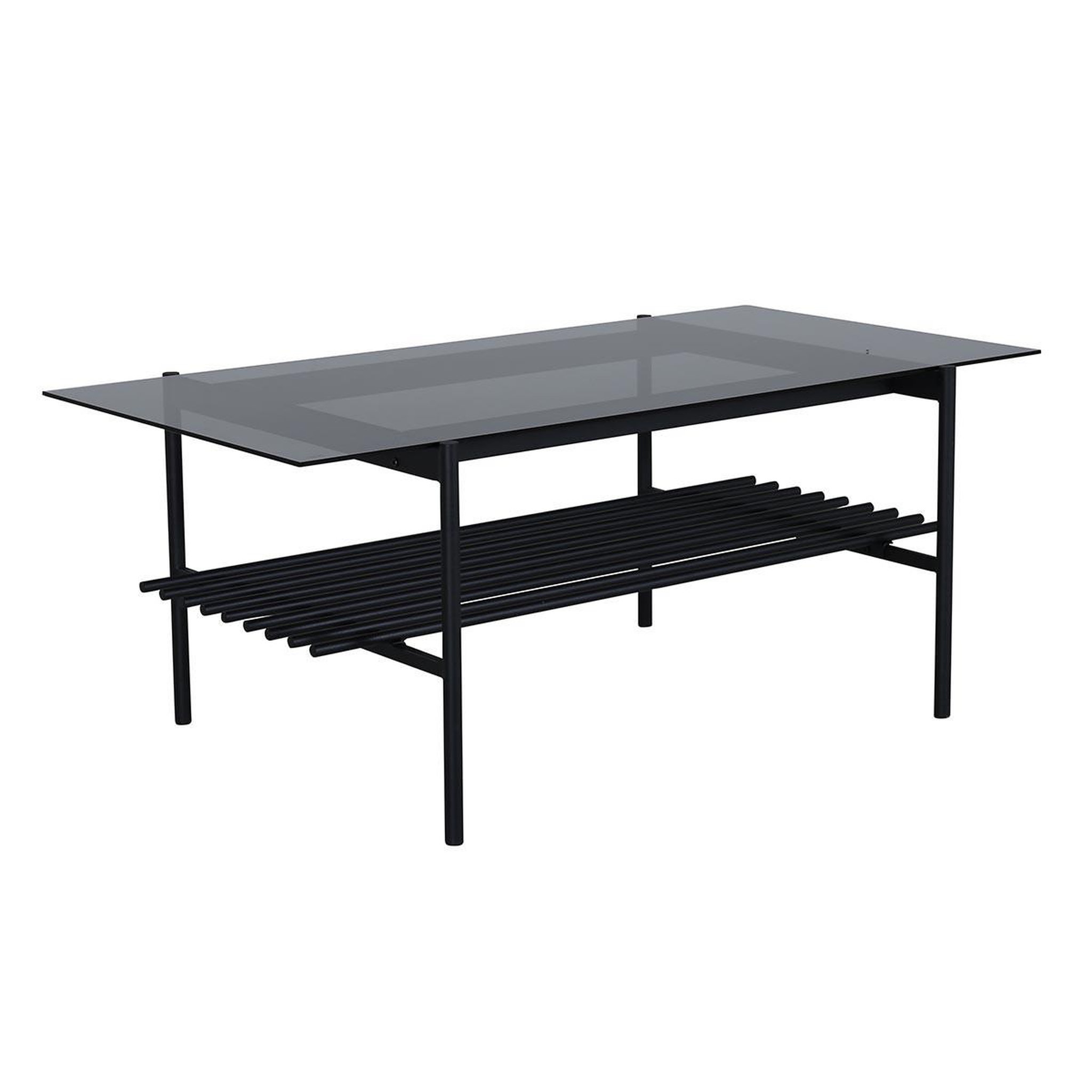 Voir la diapositive 2 : Paris Prix Table basse en verre  von staf  120cm noir