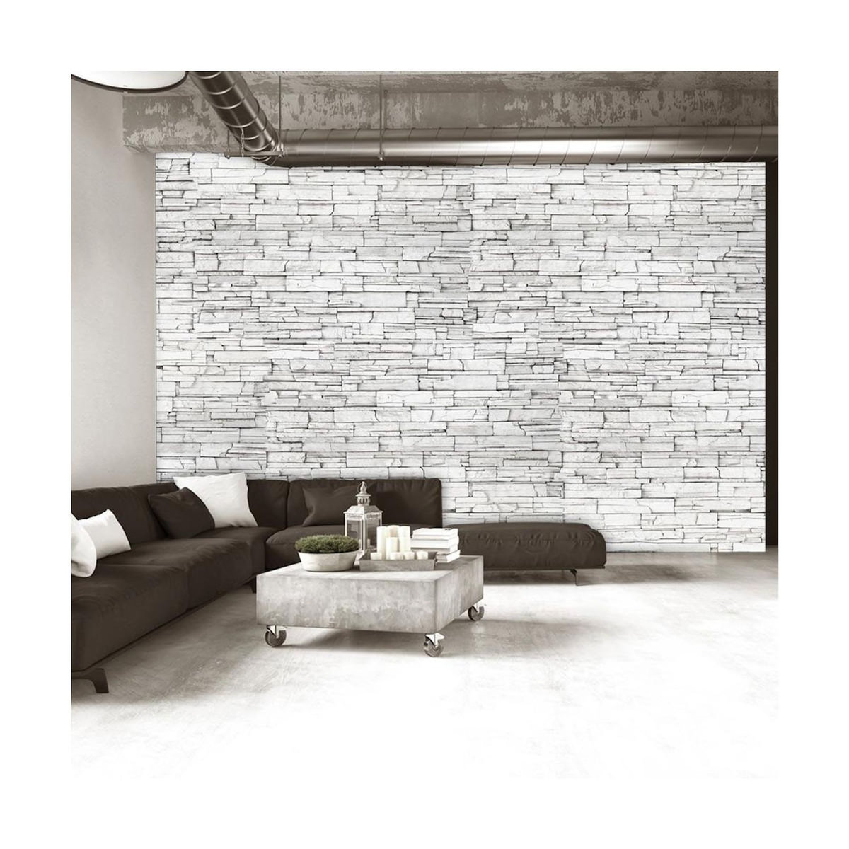 Paris Prix Papier Peint  White Brick III