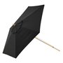 Voir la diapositive 1 : Paris Prix Parasol en Bois  Corypho  250cm Noir