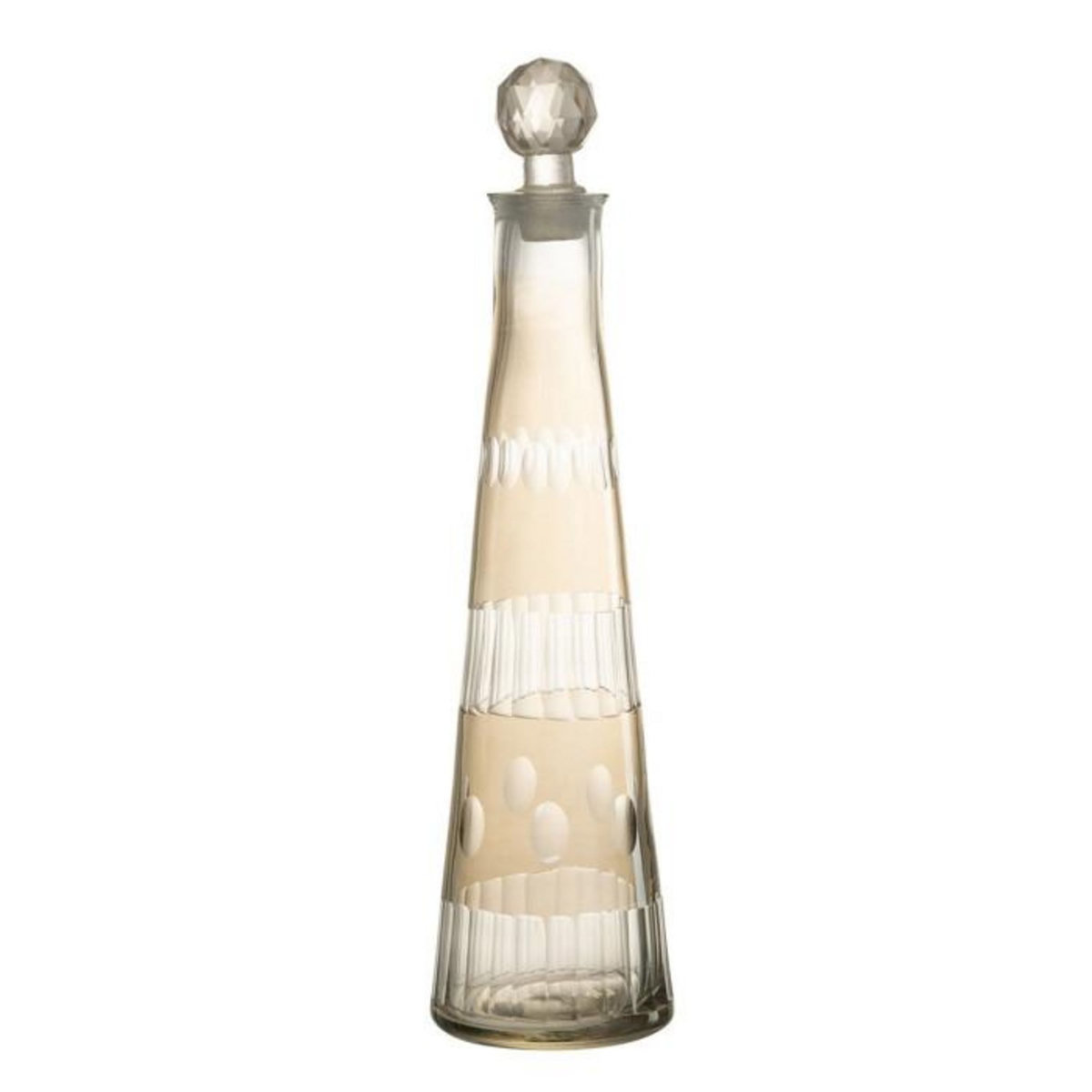 Paris Prix Carafe Design Motifs  Anastasia  36cm Greige
