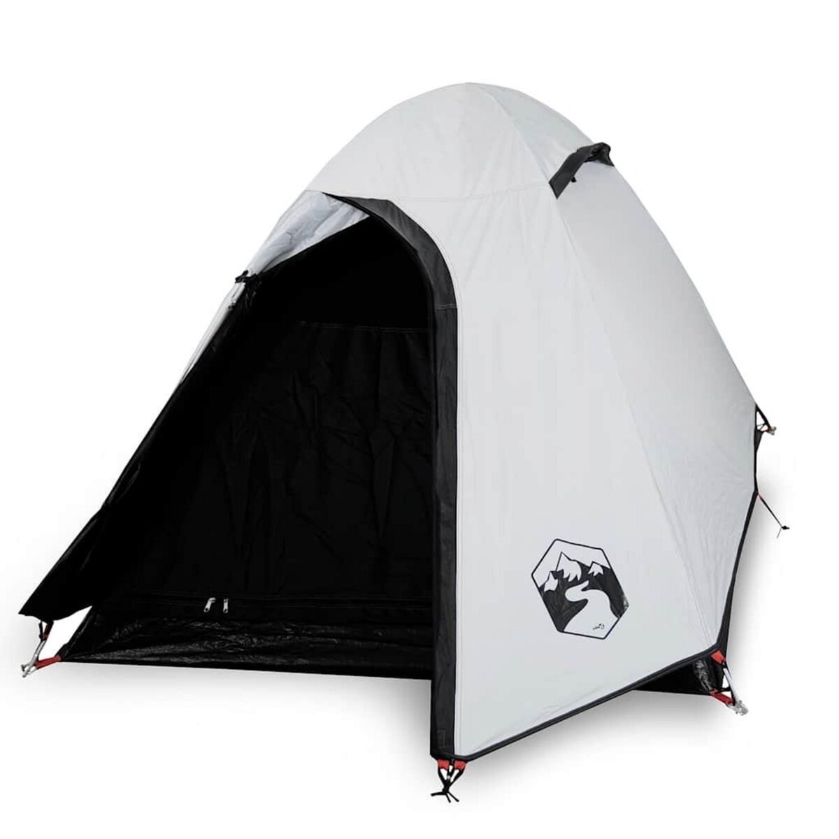 VIDAXL Tente de camping a dome 2 personnes tissu occultant impermeable