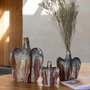 Voir la diapositive 3 : Paris Prix Vase Déco en Céramique  Naga  20cm Rouille