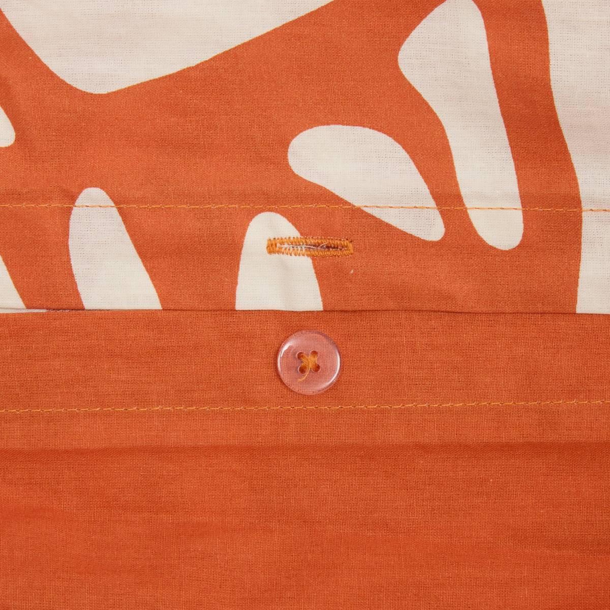Voir la diapositive 5 : ATMOSPHERA Parure de lit 3 pièces  homy  240x220cm orange