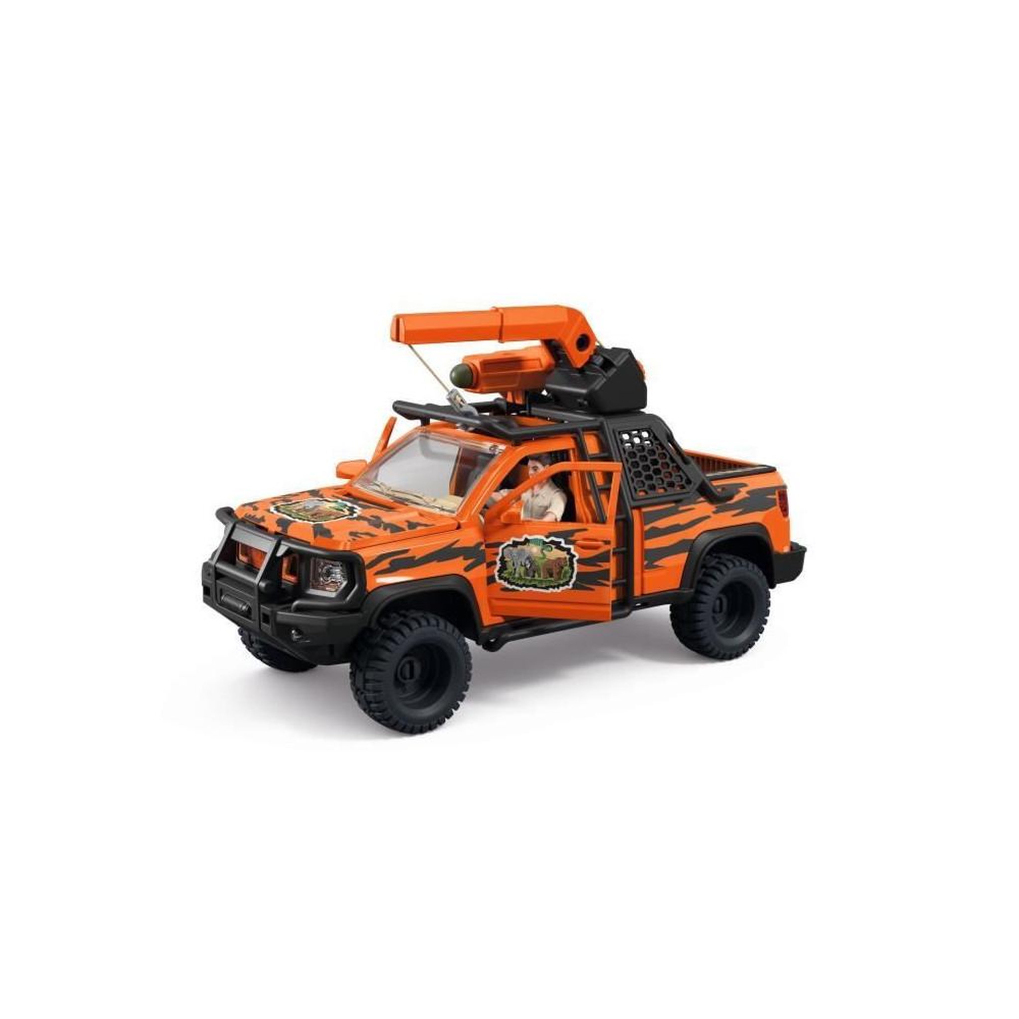 Voir la diapositive 5 : Schleich Figurine Aventures en 4x4 dans la jungle, Schleich 42720 Gamme Wild Life