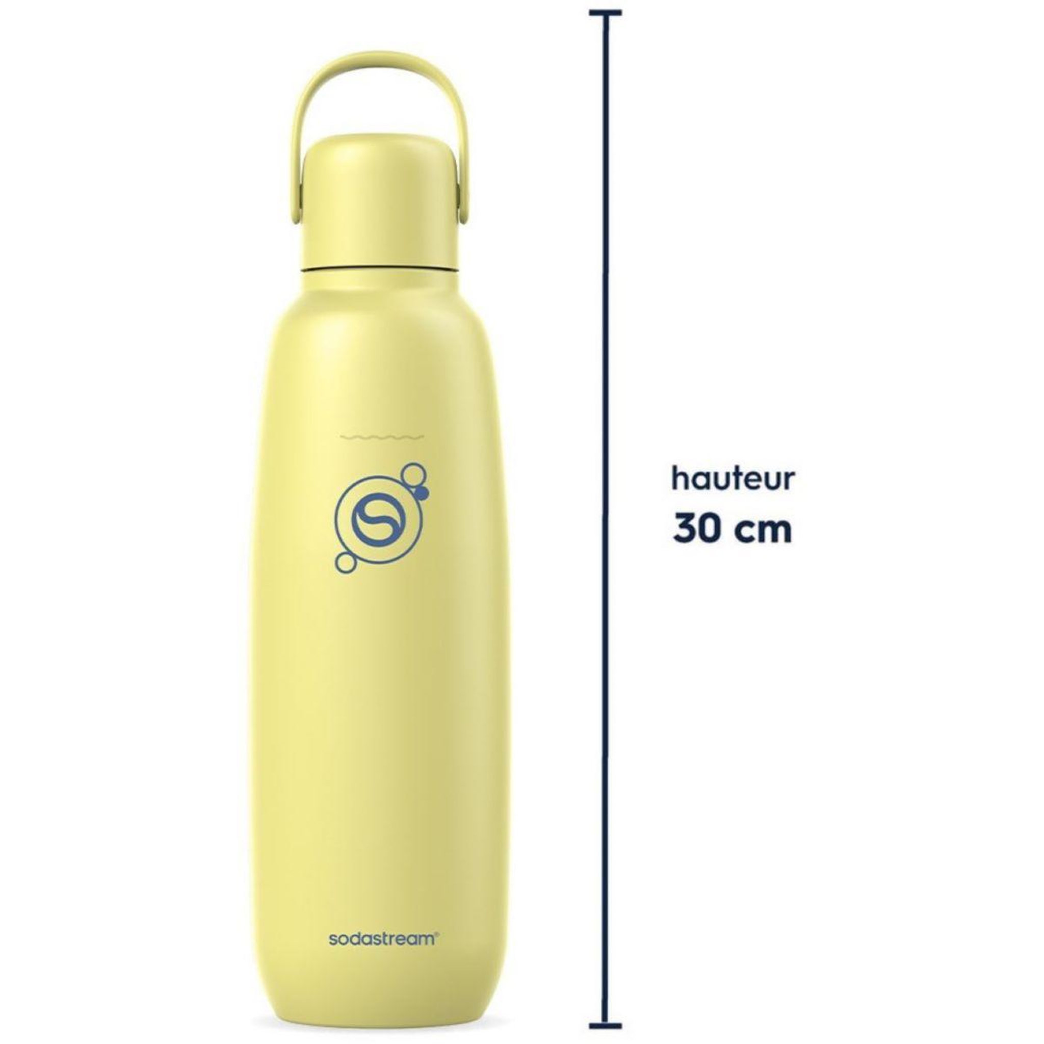 Voir la diapositive 3 : SODASTREAM Bouteille isotherme Fizz & Go Cool jaune citron 0.9L