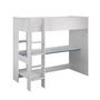 Voir la diapositive 4 : Lit mezzanine avec rangement 90x200cm OZY