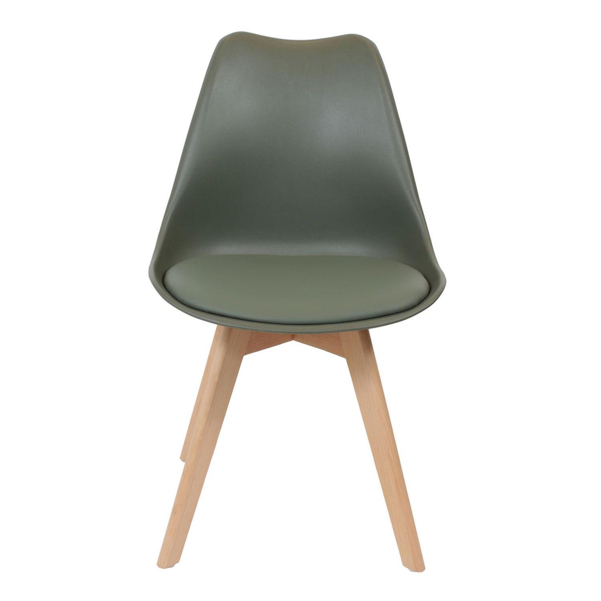 Voir la diapositive 2 : The Home Deco Factory 2 Chaises design scandinaves rembourrées Cocooning