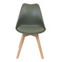 Voir la diapositive 2 : The Home Deco Factory 2 Chaises design scandinaves rembourrées Cocooning