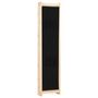 Voir la diapositive 4 : VIDAXL Cloison de separation 4 panneaux Noir 160x170x4 cm Tissu