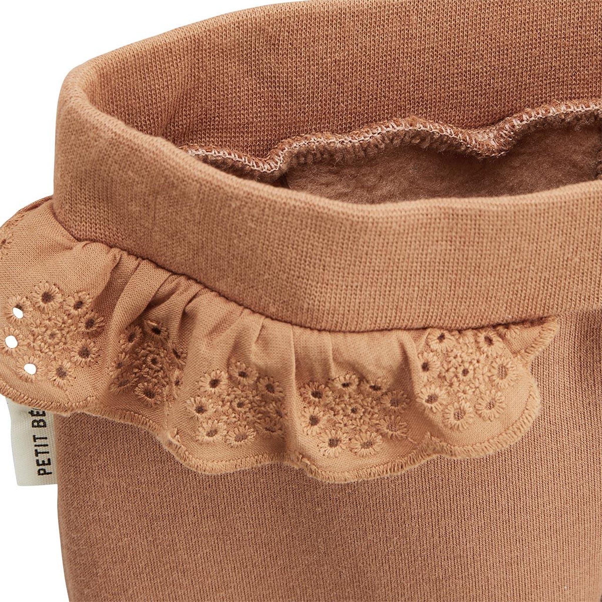 Voir la diapositive 3 : PETIT BEGUIN Legging enfant en molleton ultra chaud chincha