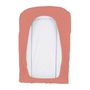 Voir la diapositive 3 : DOMIVA DOMIVA Housse matelas a langer - Coton/Polyester - oeko-Tex - Terracotta - 50 x 75 cm