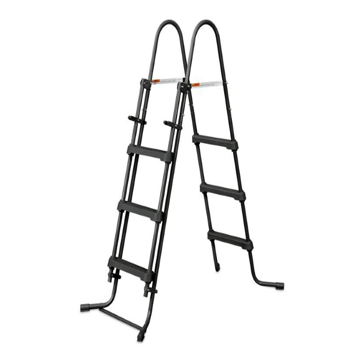 SUMMER WAVES Piscine tubulaire Active Frame Pool effet Chevron ovale 4,24 x 2,50 x 1,00 m - Summer Waves