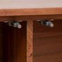 Voir la diapositive 6 : ATMOSPHERA Bibliothèque 2 portes en bois APALA - Marron