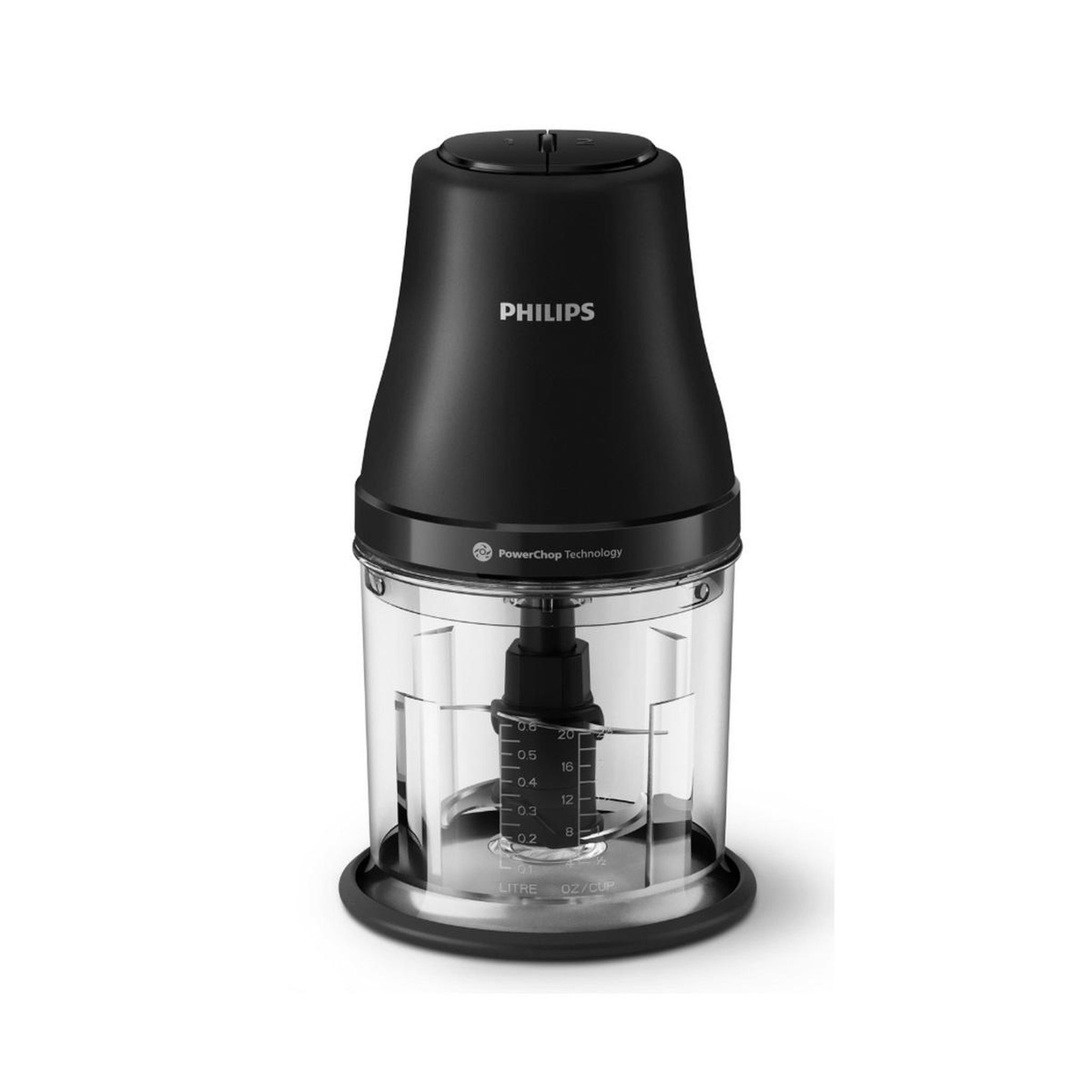 Philips Mini hachoir bol 0.7l 450w noir - HR1501/00