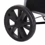 ATMOSPHERA Chariot de shopping 2 roues en aluminium pliable