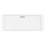 Voir la diapositive 5 : VIDAXL Armoire a chaussure murale Blanc brillant 100x35x38 cm